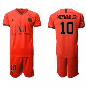 Koszulka Paris Saint-Germain NEYMAR JR 10 Dziecięcy Wyjazdowe Koszulki Piłkarskie 2019-2020 Krótki Rękaw